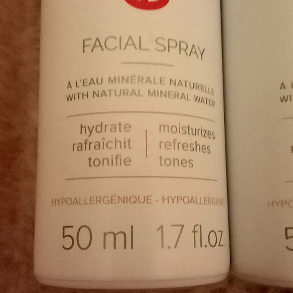 Mini Evian facial sprays (4 pack)